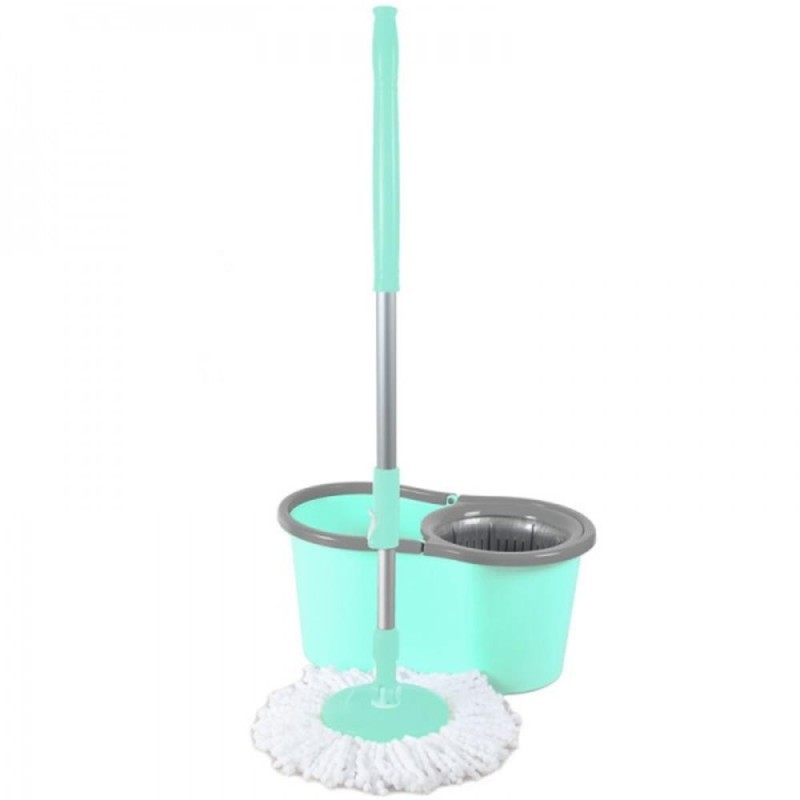 Galeata cu Mop Rotativ 360 Grade Magic Mop, Capacitate 12 l, Albastru