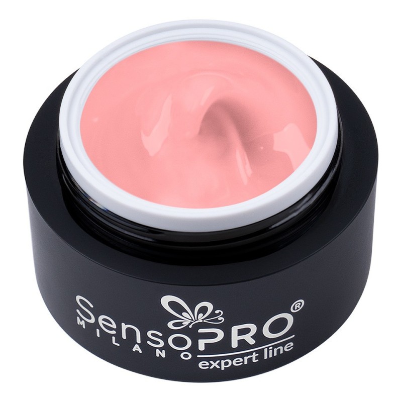 Gel Constructie Unghii Expert Line SensoPRO Milano, Blossom Pink 15 ml