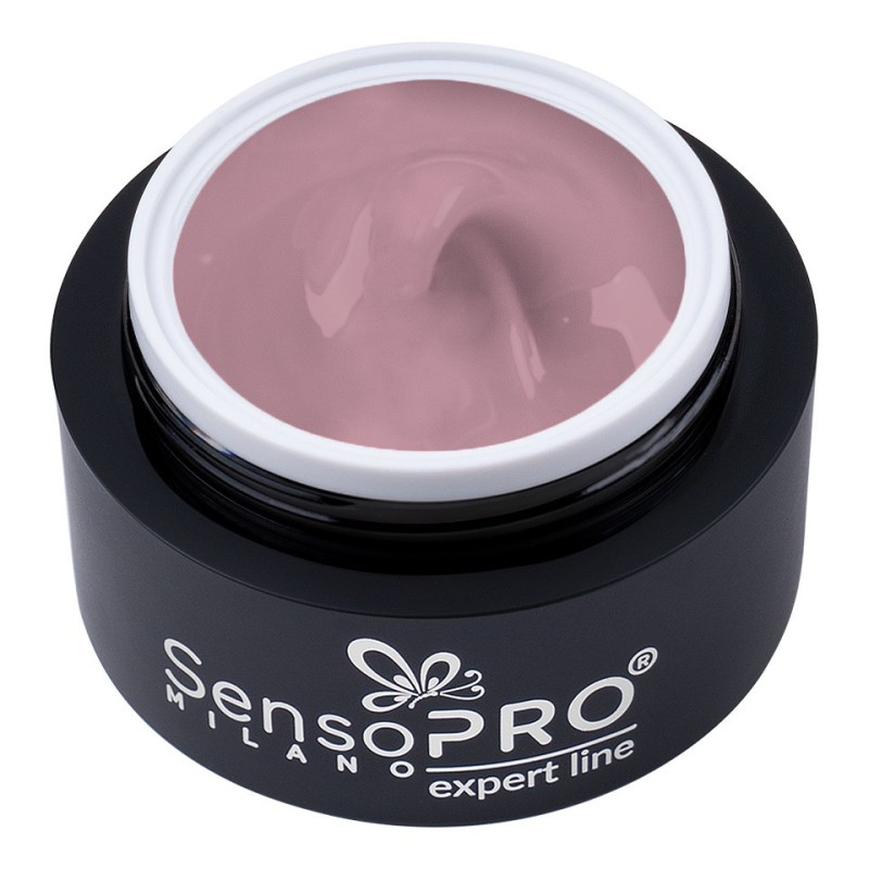 Gel Constructie Unghii Expert Line SensoPRO Milano, Rose Pink 30 ml