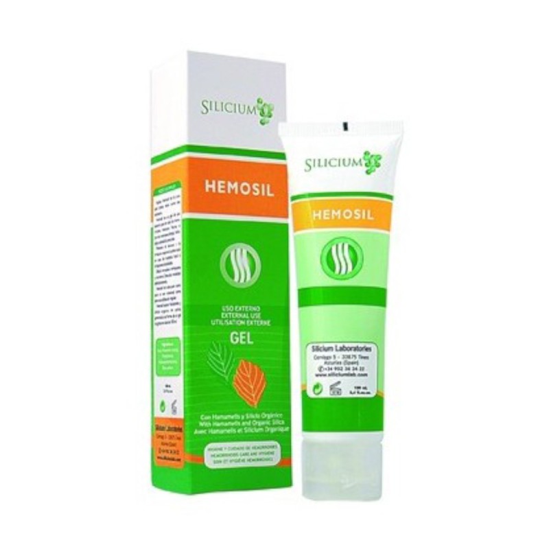 Gel Contra Hemoroizilor Silicium Hemosil, 100 ml