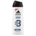 Gel de Dus 3 in 1 Adidas Hydra Sport, pentru Barbati, 400 ml