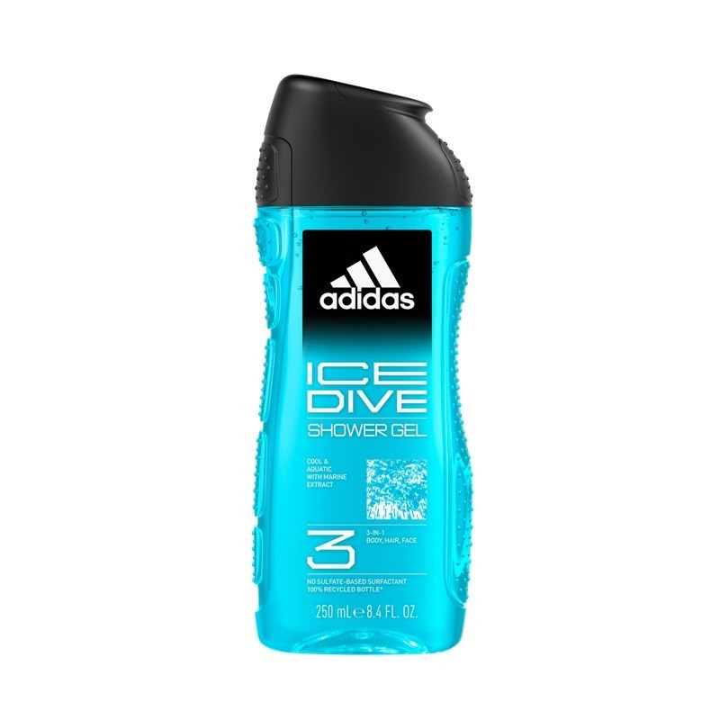Gel de Dus Adidas, Ice Dive, Barbati, 250 ml