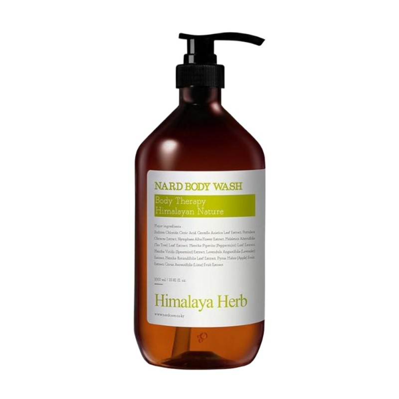 Gel de Dus cu Lamaie si Menta, Himalaya Herb, Nard, 1000 ml