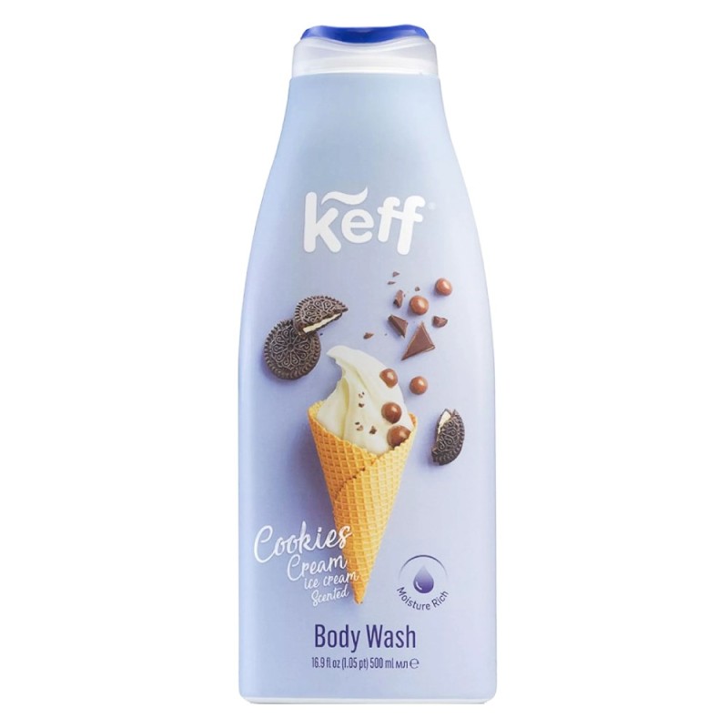 Gel de Dus Keff Cookie Cream 500 ml