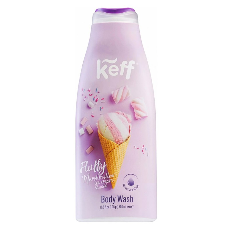 Gel de Dus Keff Marshmallow 500 ml