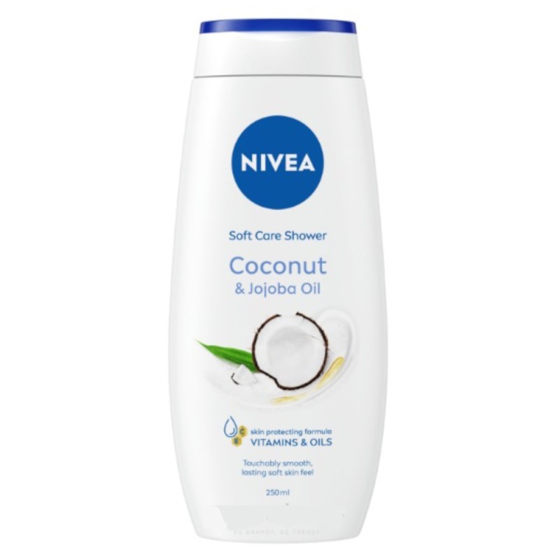 Gel de Dus Nivea Coconut & Jojoba Oil, 750 ml