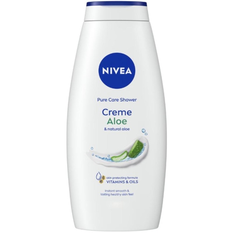 Gel de Dus Nivea Creme Aloe, 750 ml
