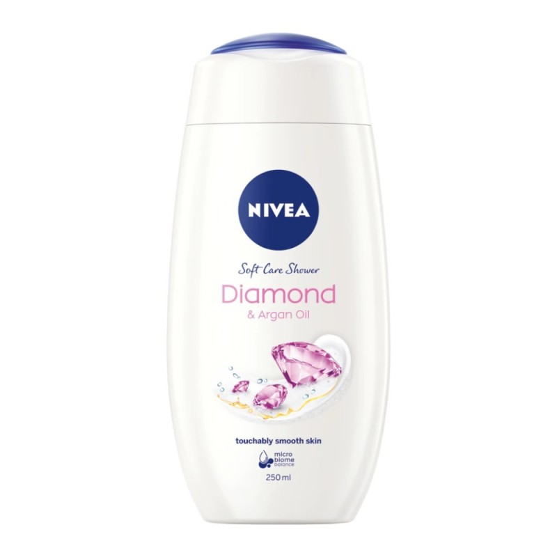 Gel de Dus Nivea Diamond & Argan Oil, 250 ml