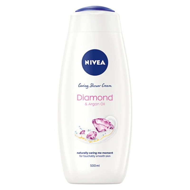Gel de Dus Nivea Diamond & Argan Oil, 500 ml