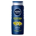 Gel de Dus Nivea Men Energy, cu Extract de Menta, 500 ml