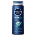 Gel de Dus Nivea Men Fresh Kick, cu Mentol, 500 ml