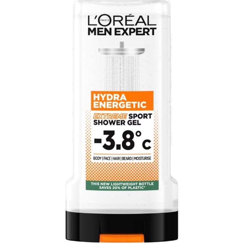 Gel de Dus Racoritor L'Oreal Paris Men Expert Hydra Energetic Extreme Sport, 300 ml