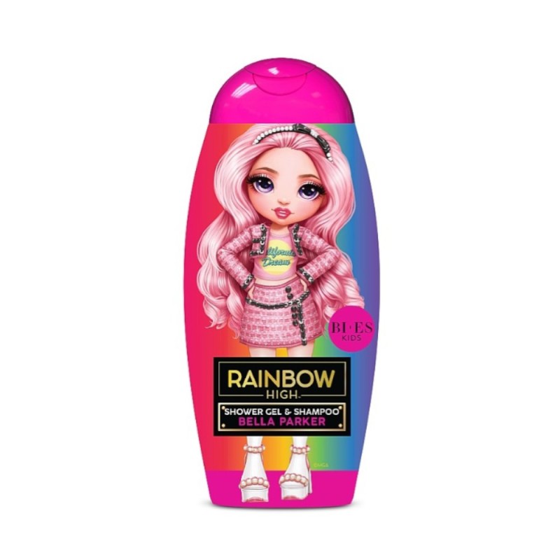 Gel de Dus si Sampon Rainbow HJ Bella Parker, Bi-Es 250 ml