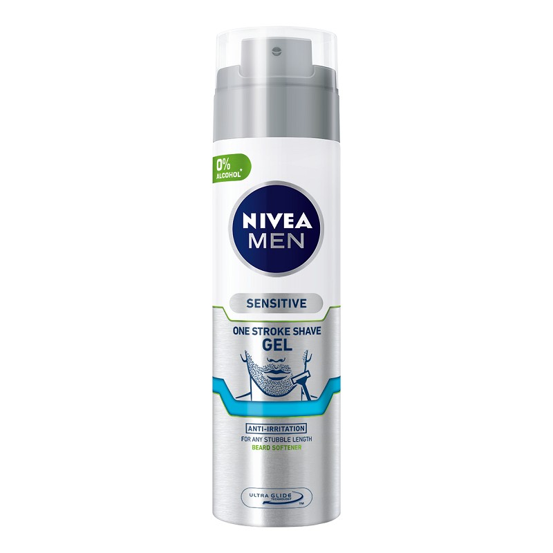 Gel de Ras Barba Cateva Zile Nivea Men 200 ml