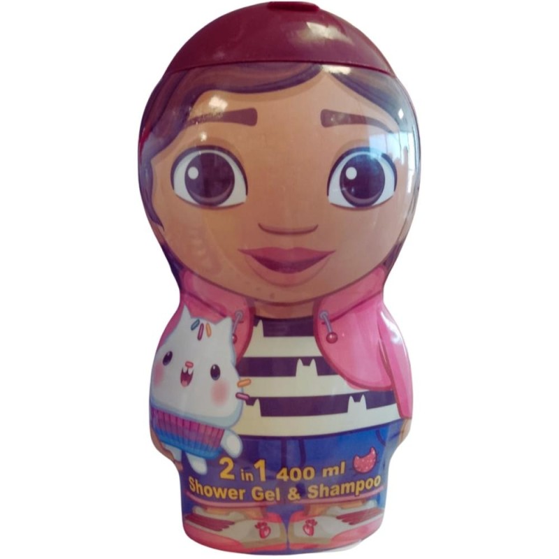 Gel Dus si Sampon Air Val Gabby's Dollhouse, Figurina 2D, 400 ml
