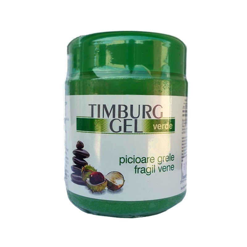 Gel Masaj Timburg Picioare Grele, Verde 500 ml