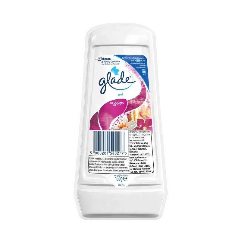 Gel Odorizant Glade Relaxing Zen 150 G