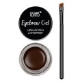 Gel Sprancene Ushas Cu Pensula Aplicare, Amazing Brows 24H 02 Dark Brown