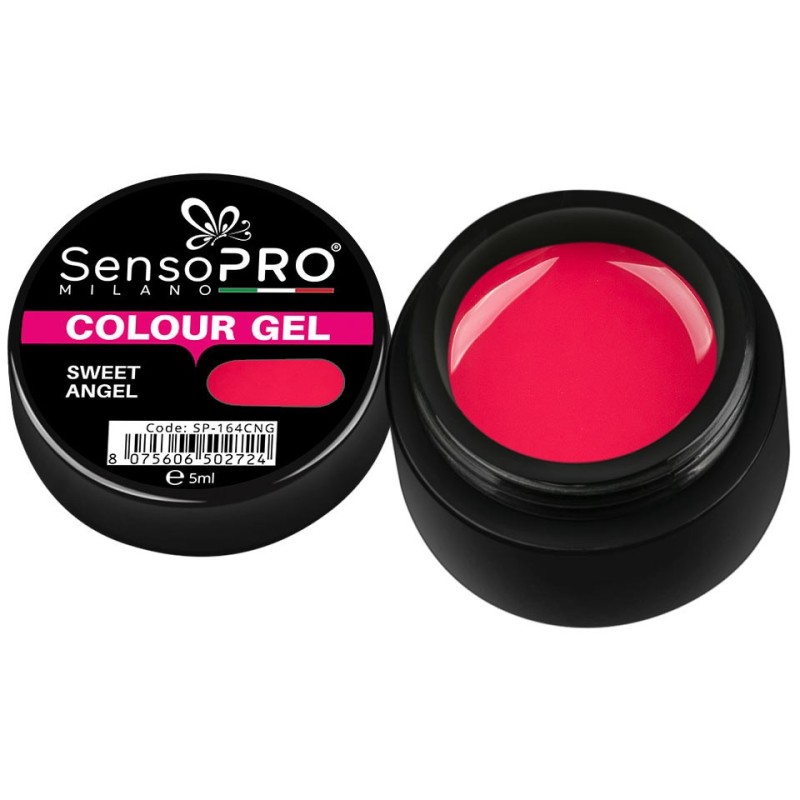 Gel Uv Colorat Sweet Angel 5 ml, SensoPRO Milano