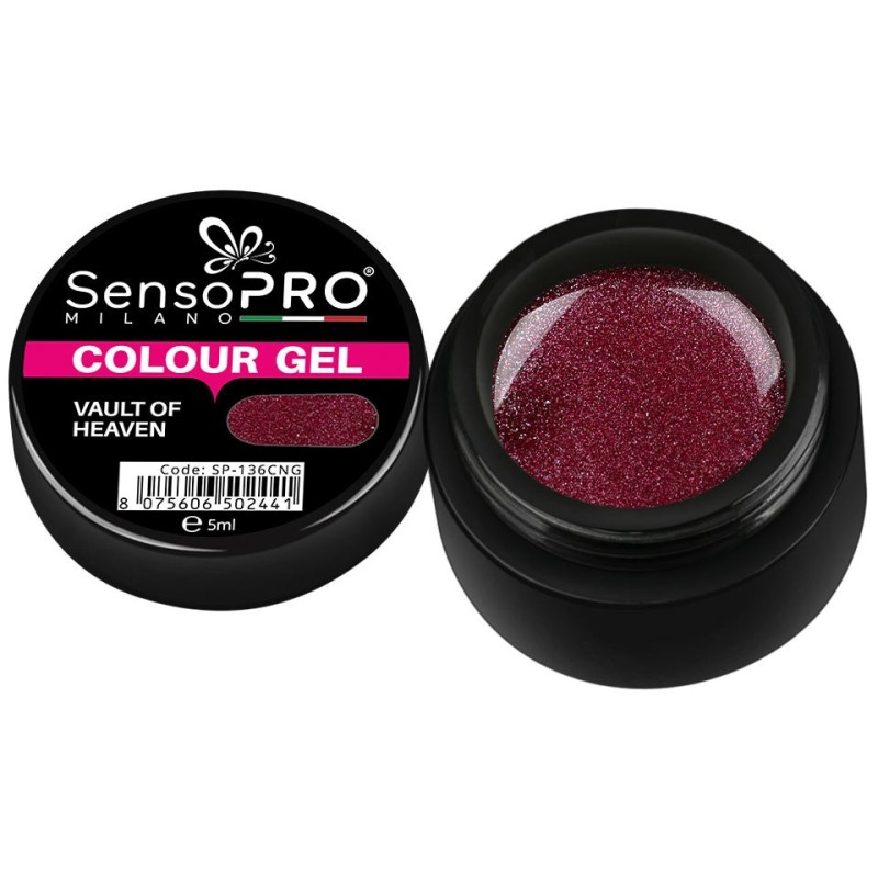 Gel Uv Colorat Vault Of Heaven 5 ml, SensoPRO Milano