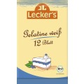 Gelatina Alba Bio 12 Foi – 20g Lecker`s