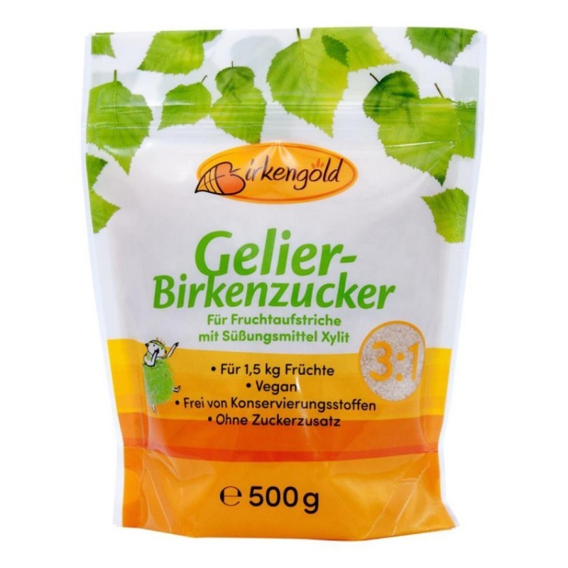 Gelifiant cu Zahar de Mesteacan 3:1, 500 g, Birkengold