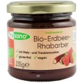 Gem Bio de Capsuni si Rubarba, 235 g Frusano