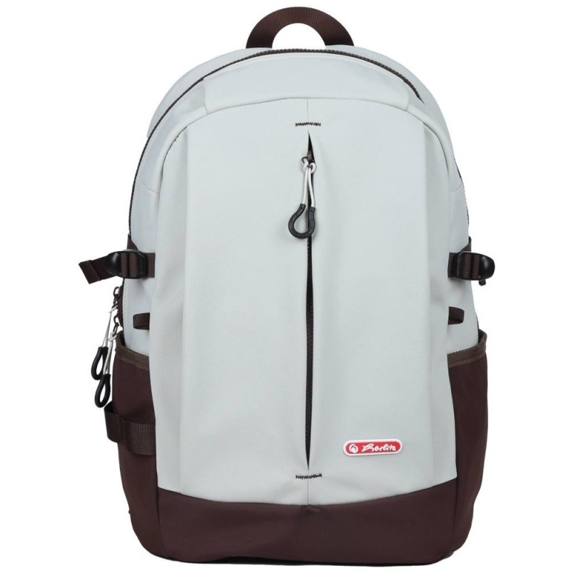 Ghiozdan Ergonomic Sport, Gri / Maro, 44 cm Inaltime, 31 cm Latime