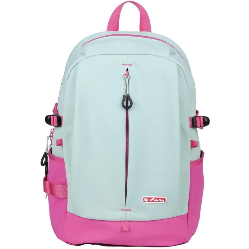 Ghiozdan Ergonomic Sport, Menta / Roz, 44 cm Inaltime, 31 cm Latime