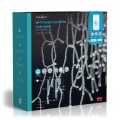 Ghirlanda Luminoasa Decorativa Smart Wi-Fi Nedis, 400 LED-uri, Alb Rece, 8 m, Android / iOS