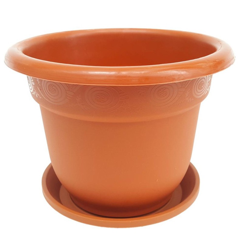 Ghiveci cu Tava, Nr. 4, Sterk Plast