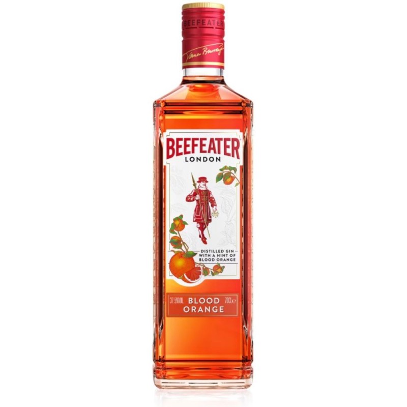 Gin Beefeater, Portocala Rosie, 0.7 l
