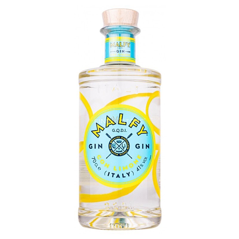 Gin cu Lamaie Malfy 41% Alcool, 0.7 l