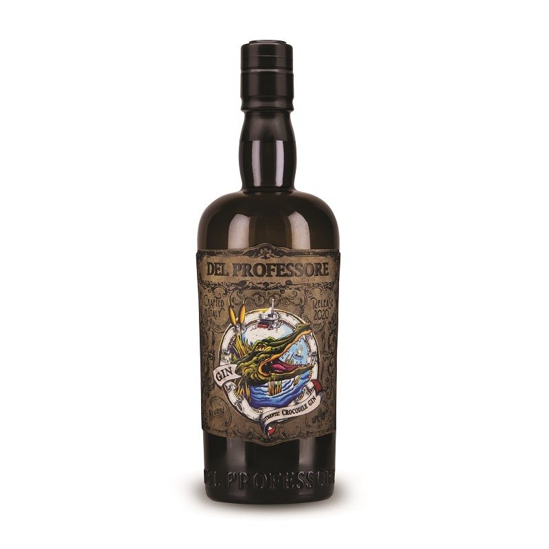 Gin Del Professore Crocodile 45% Alcool 0.7 l
