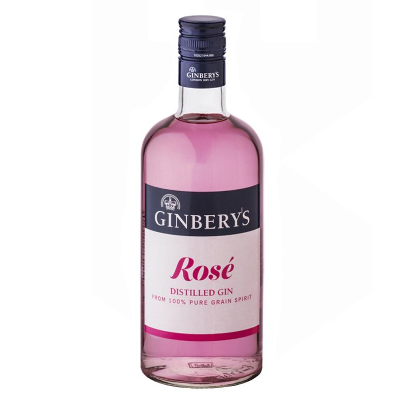 Gin Ginberys Rose, Alcool 37.5%, 0.7 l