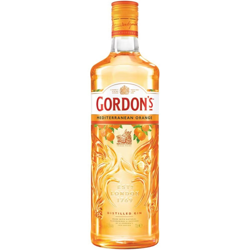 Gin Gordon's Mediterranean Orange, 37.5% Alcool, 0.7 l