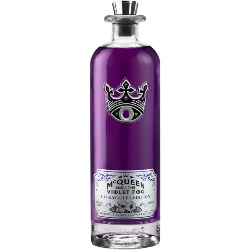Gin McQueen Ultraviolet Fog, Alcool 40%, 0.7 l