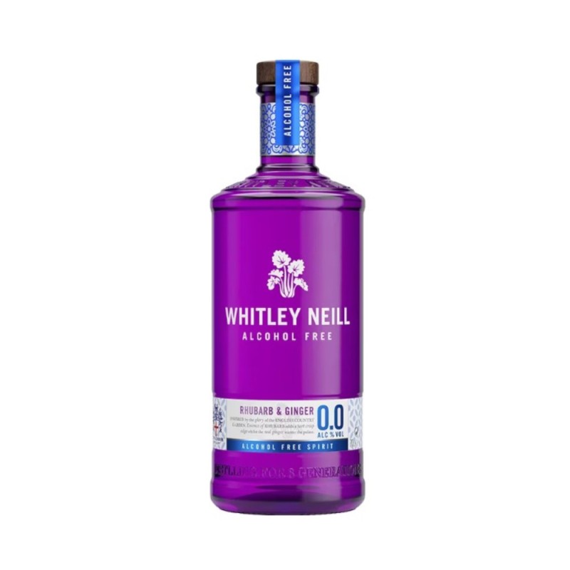 Gin Rubarba si Ghimbir Whitley Neill, 0% Alcool, 0.7 l