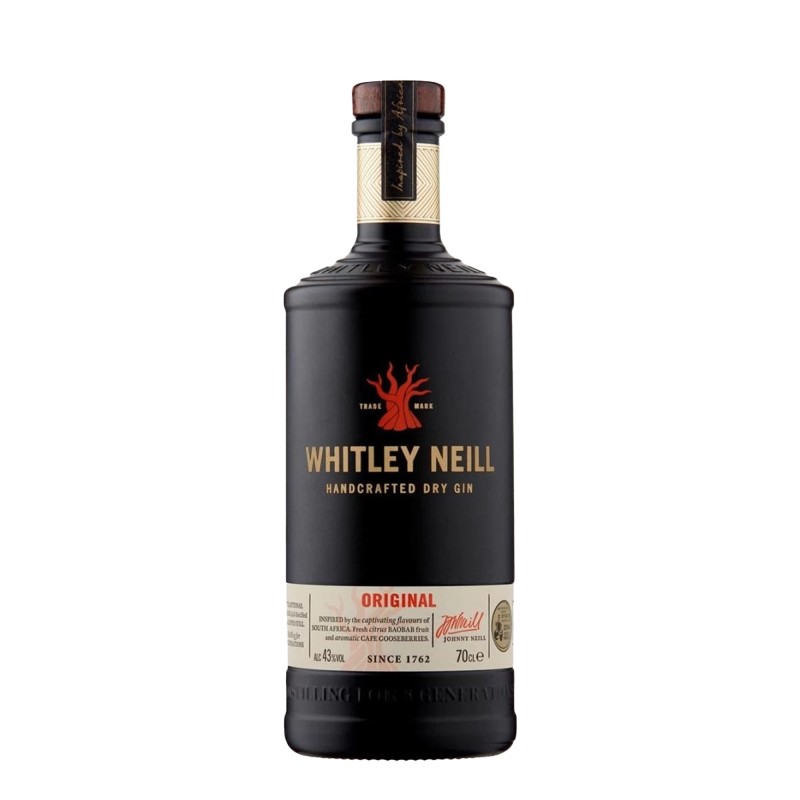 Gin Whitley Neill Original Dry Gin, 43%, 0.7 l