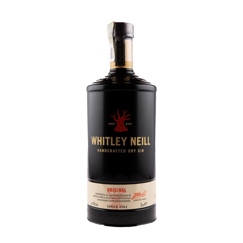 Gin Whitley Neill Original Dry Gin, 43%, 1 l