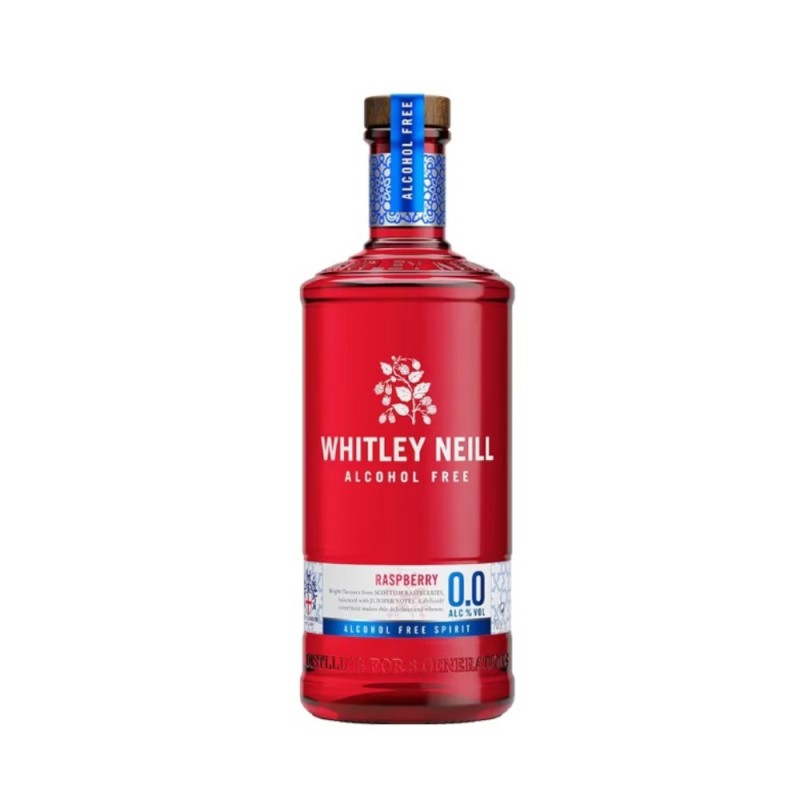 Gin Zmeura Whitley Neill, Alcool 0%, 0.7 l