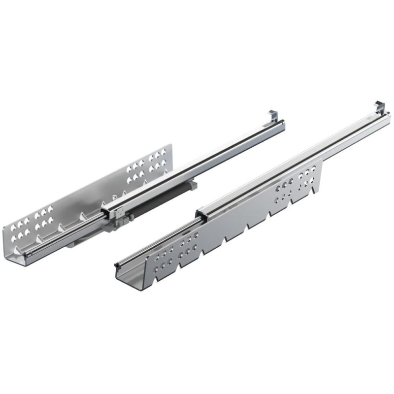 Glisiera Idealslide, Instalare cu Pini, cu Amortizare, L300 mm, Extensie Partiala