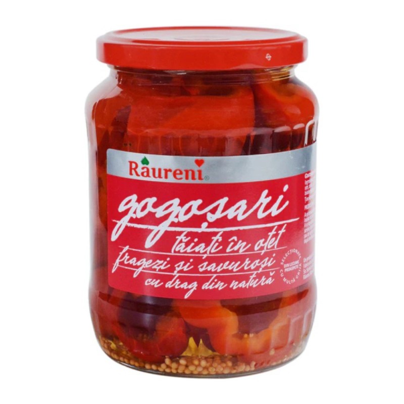 Gogosari Taiati in Otet, Raureni, 680 g