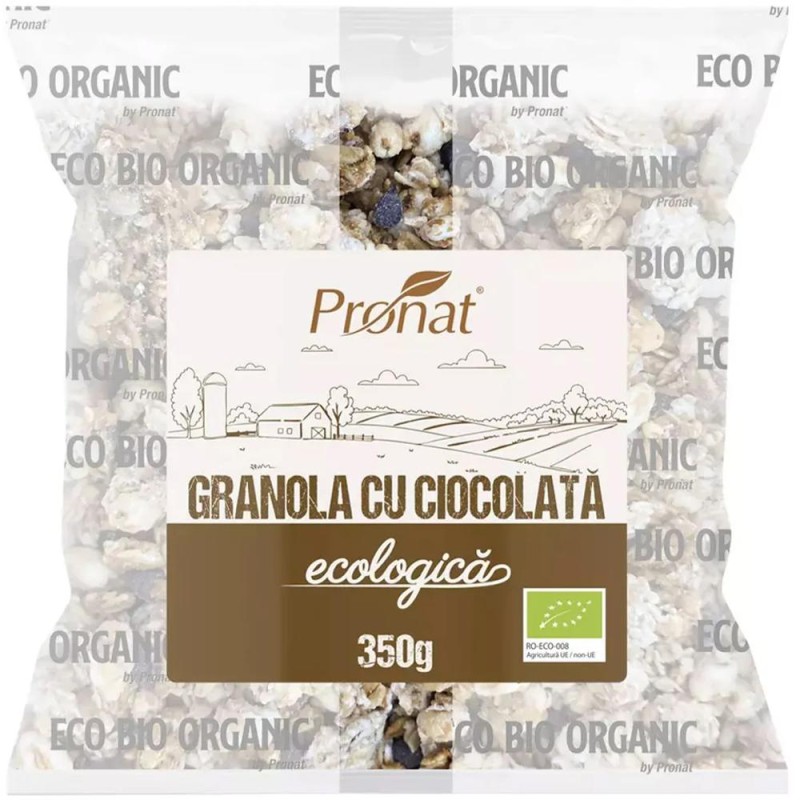 Granola cu Ciocolata, Bio, 350 g