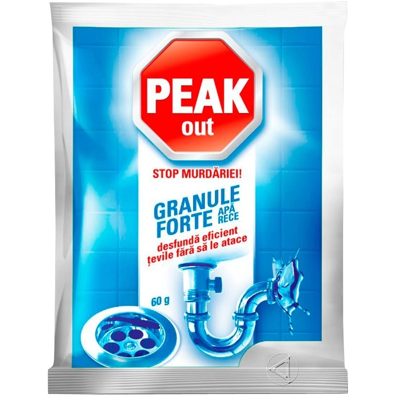 Granule Forte Desfundat Tevi Peak Out Apa Rece 60 g