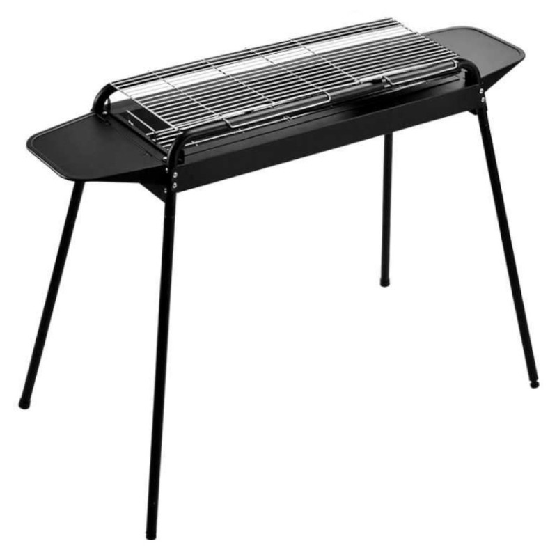 Gratar din Otel cu Picioare Demontabile, pe Carbuni sau Lemne, de Gradina