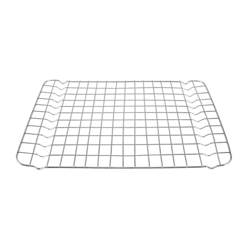 Gratar din Otel Inoxidabil Universal pentru Tava Copt, 38.5 x 25 cm, Perfect Home