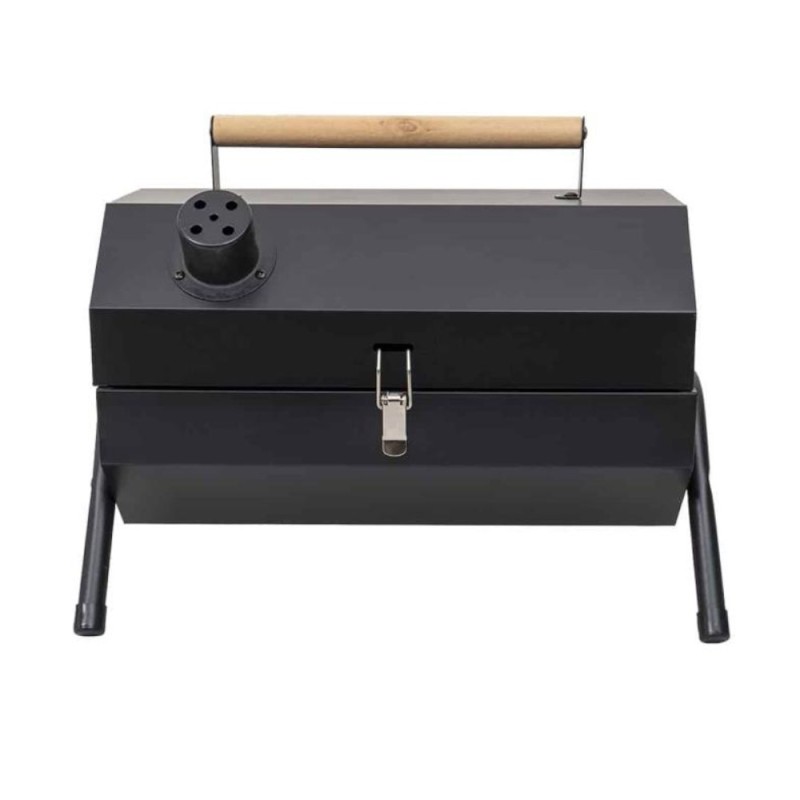 Gratar Hexagonal Metalic, 2 Grile de Gatit, Negru