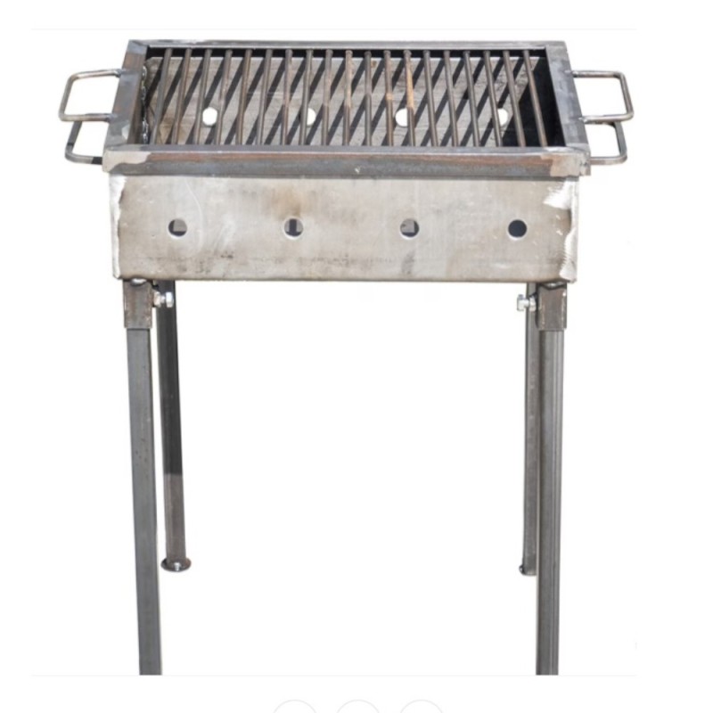 Gratar Metalic, 40 x 30 cm pe Carbuni, Grosime 3 mm