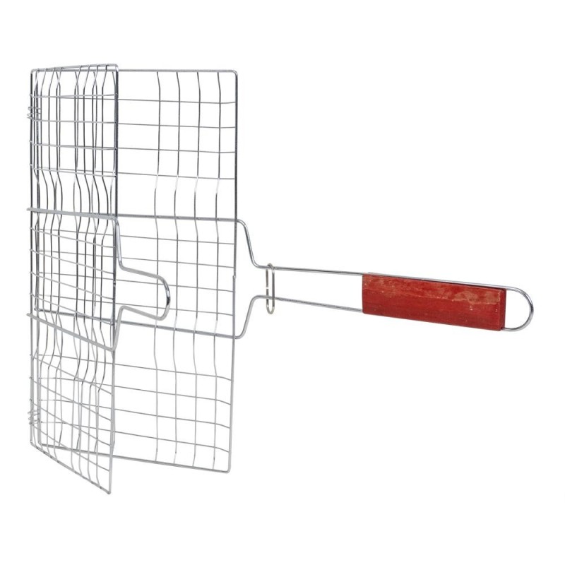 Gratar pentru Peste si Carne, Lungime 45 cm, Suprafata Utila 33 x 20 cm